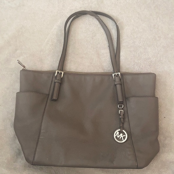 Michael Kors Bags Used Grey Michael Kors Purse Poshmark